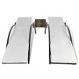 Tumbonas con mesita ratán sintético marrón de vidaXL, Tumbonas - Ref: Foro24-42490, Precio: 311,15 €, Descuento: %
