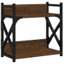 Soporte de impresora 2 niveles marrón roble 40x20x40 cm de , Soportes para impresoras - Ref: Foro24-833994, Precio: 25,01 €, ...