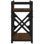 Soporte de impresora 2 niveles marrón roble 40x20x40 cm de , Soportes para impresoras - Ref: Foro24-833994, Precio: 24,70 €, ...