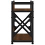 Soporte de impresora 2 niveles marrón roble 40x20x40 cm de , Soportes para impresoras - Ref: Foro24-833994, Precio: 25,01 €, ...