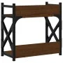 Soporte de impresora 2 niveles marrón roble 40x20x40 cm de , Soportes para impresoras - Ref: Foro24-833994, Precio: 24,70 €, ...