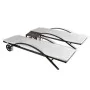 Tumbonas con mesita ratán sintético marrón de vidaXL, Tumbonas - Ref: Foro24-42490, Precio: 305,94 €, Descuento: %
