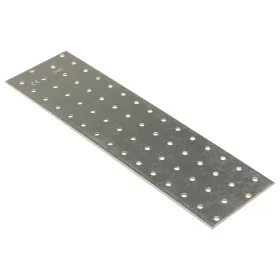 Perforated plates 40 pcs galvanized steel 2 mm 300x80 mm by , Hardware items - Ref: Foro24-155542, Price: 39,14 €, Discount: %