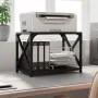 Soporte de impresora 2 niveles negro 44x26x31,5 cm de , Soportes para impresoras - Ref: Foro24-833980, Precio: 29,83 €, Descu...