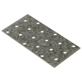 Perforated plates 40 pcs galvanized steel 2 mm 120x60 mm by , Hardware items - Ref: Foro24-155535, Price: 25,83 €, Discount: %