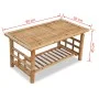 Bamboo coffee table 90x50x45 cm by vidaXL, Coffee table - Ref: Foro24-243713, Price: 96,96 €, Discount: %