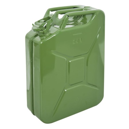 Carpoint Bidón de gasolina 20 L metal verde de , Garrafas para combustible portátiles - Ref: Foro24-445112, Precio: 39,43 €, ...