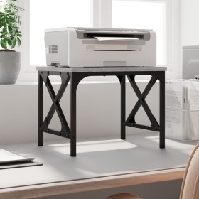 Soporte de impresora madera ingeniería gris Sonoma 40x30x31 cm de , Soportes para impresoras - Ref: Foro24-833988, Precio: 25...