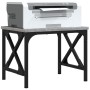 Soporte de impresora madera ingeniería gris Sonoma 40x30x31 cm de , Soportes para impresoras - Ref: Foro24-833988, Precio: 25...