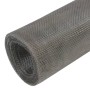 Malla mosquitera de acero inoxidable plateada 100x1000 cm de vidaXL, Paneles de vallas - Ref: Foro24-142259, Precio: 58,09 €,...