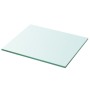 Panel de estante vidrio claro 30x25 cm de vidaXL, Estantes y estanterías - Ref: Foro24-243810, Precio: 20,68 €, Descuento: %