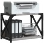 Soporte de impresora 2 niveles gris Sonoma 44x26x31,5 cm de , Soportes para impresoras - Ref: Foro24-833983, Precio: 28,65 €,...