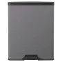 Curver Papelera doble de pedal Deco gris frío 26L+26L de , Contenedores de reciclaje - Ref: Foro24-443818, Precio: 91,55 €, D...