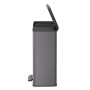 Curver Papelera doble de pedal Deco gris frío 26L+26L de , Contenedores de reciclaje - Ref: Foro24-443818, Precio: 91,39 €, D...