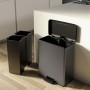 Curver Papelera doble de pedal Deco gris frío 26L+26L de , Contenedores de reciclaje - Ref: Foro24-443818, Precio: 91,39 €, D...