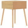 Mesita de noche madera de ingeniería roble Sonoma 40x40x56 cm de vidaXL, Mesitas de noche - Ref: Foro24-326801, Precio: 69,05...