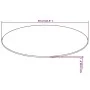Round tempered glass top 300 mm by vidaXL, Table tops - Ref: Foro24-243624, Price: 15,95 €, Discount: %