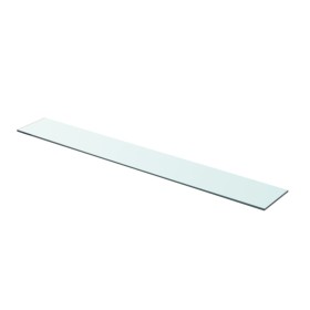Panel de estante vidrio claro 90x12 cm de vidaXL, Estantes y estanterías - Ref: Foro24-243837, Precio: 18,13 €, Descuento: %