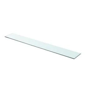 Panel de estante vidrio claro 90x12 cm de vidaXL, Estantes y estanterías - Ref: Foro24-243837, Precio: 17,77 €, Descuento: %