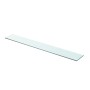 Panel de estante vidrio claro 90x12 cm de vidaXL, Estantes y estanterías - Ref: Foro24-243837, Precio: 18,13 €, Descuento: %
