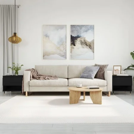 Coffee tables 2 pcs black engineered wood 50x46x50 cm by , Coffee table - Ref: Foro24-830895, Price: 63,04 €, Discount: %