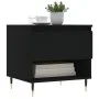 Mesas de centro 2 uds madera de ingeniería negro 50x46x50 cm de , Mesas de centro - Ref: Foro24-830895, Precio: 63,04 €, Desc...