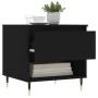 Mesas de centro 2 uds madera de ingeniería negro 50x46x50 cm de , Mesas de centro - Ref: Foro24-830895, Precio: 63,04 €, Desc...