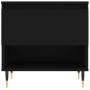 Mesas de centro 2 uds madera de ingeniería negro 50x46x50 cm de , Mesas de centro - Ref: Foro24-830895, Precio: 63,60 €, Desc...