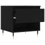 Mesas de centro 2 uds madera de ingeniería negro 50x46x50 cm de , Mesas de centro - Ref: Foro24-830895, Precio: 63,04 €, Desc...