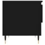 Mesas de centro 2 uds madera de ingeniería negro 50x46x50 cm de , Mesas de centro - Ref: Foro24-830895, Precio: 63,04 €, Desc...