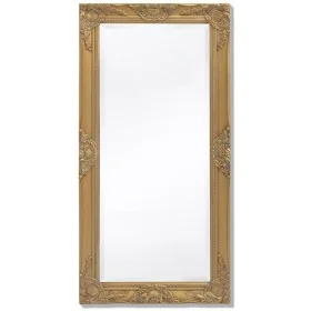 Baroque style golden wall mirror 100x50 cm by vidaXL, Mirrors - Ref: Foro24-243680, Price: 82,90 €, Discount: %