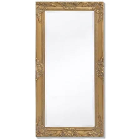 Espejo de pared estilo barroco dorado 100x50 cm de vidaXL, Espejos - Ref: Foro24-243680, Precio: 82,90 €, Descuento: %