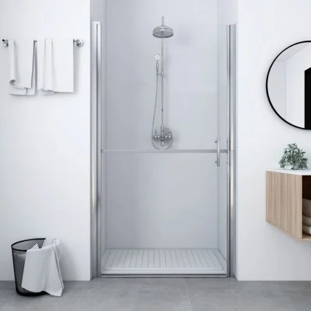 Puerta de ducha de vidrio templado 91x195 cm de , Puertas de ducha - Ref: Foro24-146656, Precio: 193,00 €, Descuento: %