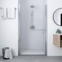 Puerta de ducha de vidrio templado 91x195 cm de , Puertas de ducha - Ref: Foro24-146656, Precio: 196,12 €, Descuento: %