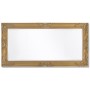 Espejo de pared estilo barroco dorado 100x50 cm de vidaXL, Espejos - Ref: Foro24-243680, Precio: 81,24 €, Descuento: %