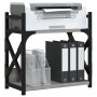 Soporte de impresora 2 niveles gris Sonoma 40x20x40 cm de , Soportes para impresoras - Ref: Foro24-833993, Precio: 29,46 €, D...