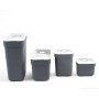 Curver Cubo de basura Ready to Collect 30 L gris oscuro de , Contenedores de reciclaje - Ref: Foro24-443850, Precio: 47,46 €,...