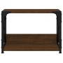 Soporte de impresora 2 niveles marrón roble 44x26x31,5 cm de , Soportes para impresoras - Ref: Foro24-833984, Precio: 31,22 €...