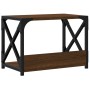 Soporte de impresora 2 niveles marrón roble 44x26x31,5 cm de , Soportes para impresoras - Ref: Foro24-833984, Precio: 31,22 €...