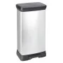 Curver Papelera de pedal doble Deco plateado 23L + 23L de , Contenedores de reciclaje - Ref: Foro24-442065, Precio: 76,05 €, ...