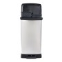 Curver Papelera de pedal doble Deco plateado 23L + 23L de , Contenedores de reciclaje - Ref: Foro24-442065, Precio: 79,64 €, ...