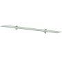 Estante flotante de cristal 90x20 cm 8 mm de vidaXL, Estantes y estanterías - Ref: Foro24-243800, Precio: 29,79 €, Descuento: %
