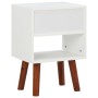 Mesitas de noche 2 uds de madera maciza acacia 40x30x57 cm de vidaXL, Mesitas de noche - Ref: Foro24-245740, Precio: 119,12 €...