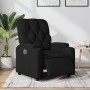 Sillón reclinable eléctrico de tela negro en Sillones | Comprar online en Foru.es