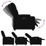 Sillón reclinable eléctrico de tela negro en Sillones | Comprar online en Foru.es
