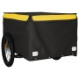 Remolque para bicicleta hierro negro y amarillo 45 kg de , Remolques para bicicletas - Ref: Foro24-94092, Precio: 82,84 €, De...