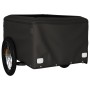 Remolque para bicicleta hierro negro y amarillo 45 kg de , Remolques para bicicletas - Ref: Foro24-94092, Precio: 82,84 €, De...