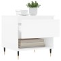 Mesas de centro 2 uds madera de ingeniería blanco 50x46x50 cm de , Mesas de centro - Ref: Foro24-830893, Precio: 63,60 €, Des...