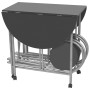 Conjunto de comedor plegable 5 piezas MDF negro de vidaXL, muebles para cocinas y comedores - Ref: Foro24-243902, Precio: 196...