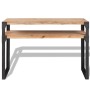 Mesa consola de madera maciza reciclada 120x40x85 cm de vidaXL, Mesas auxiliares - Ref: Foro24-243915, Precio: 140,63 €, Desc...